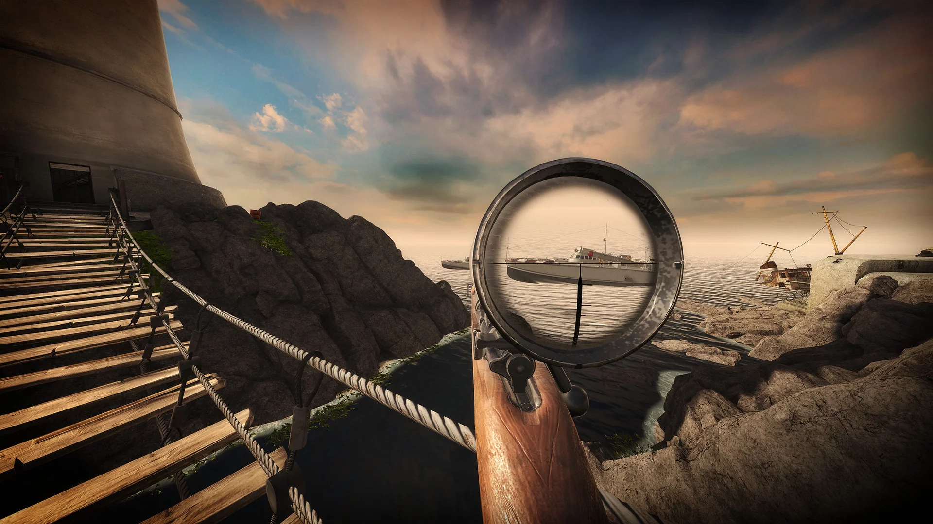 Изображение игры: Sniper Elite VR