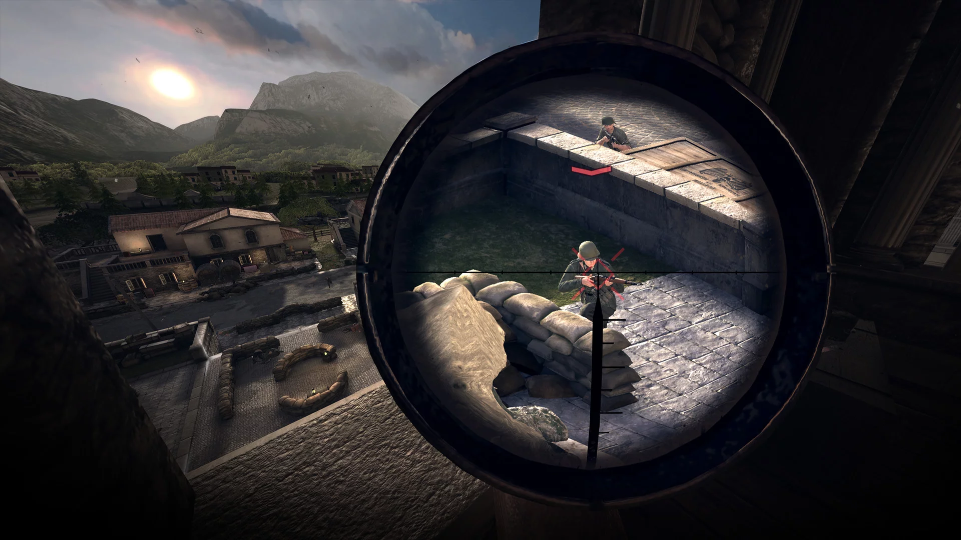 Изображение игры: Sniper Elite VR