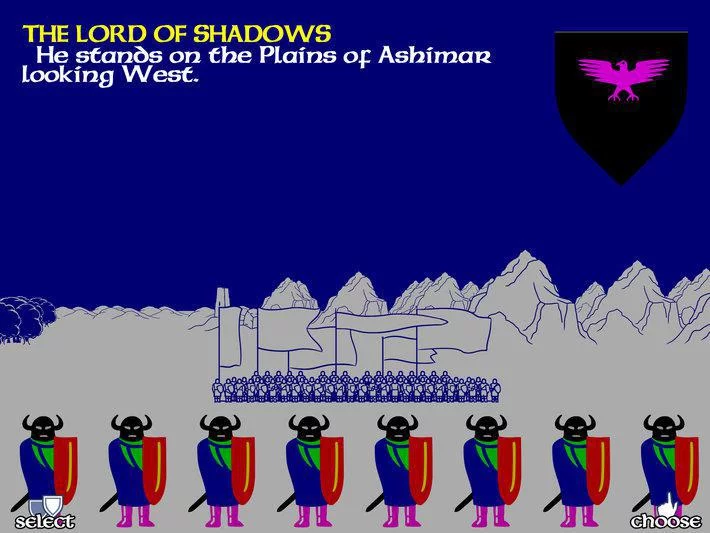 Изображение игры: The Lords of Midnight