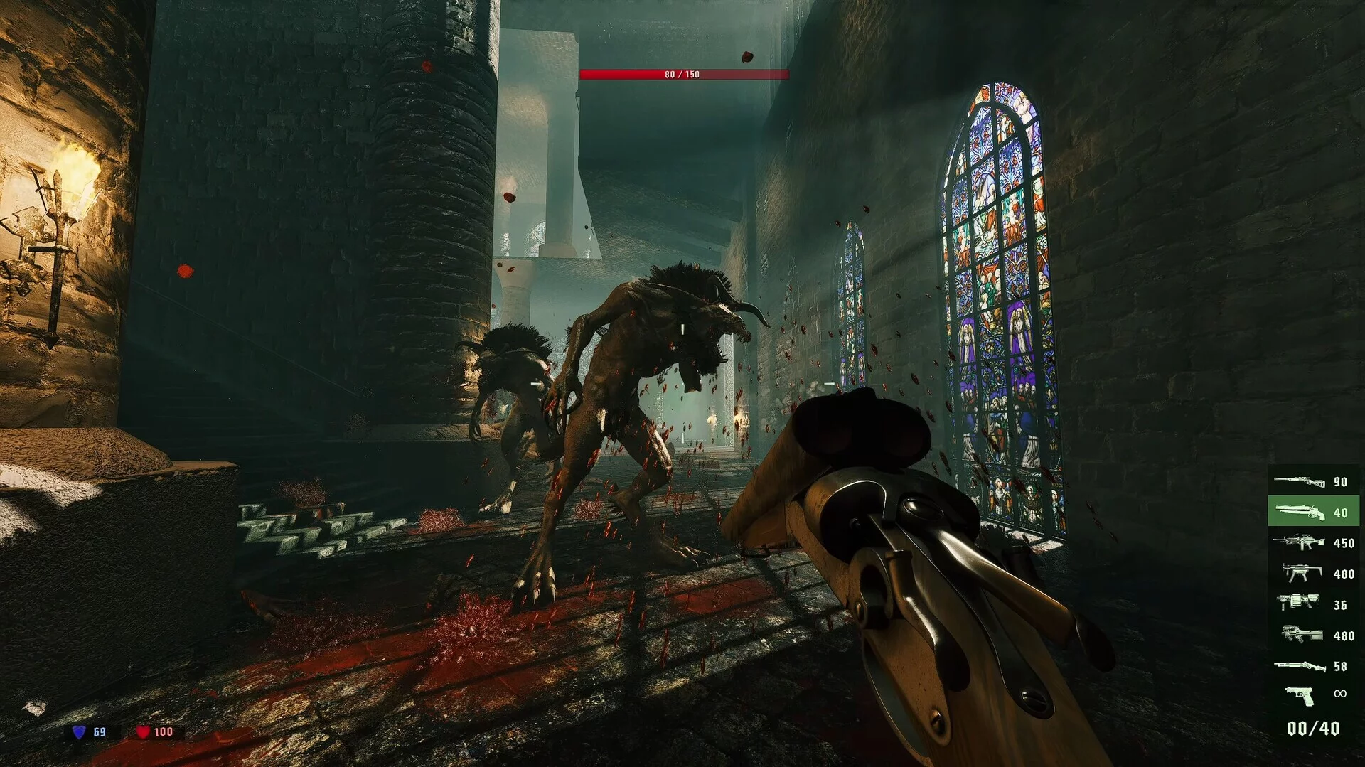 Изображение игры: BLOODKILL: Goreblast Overkill