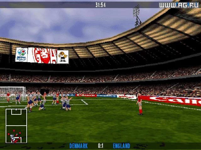 Изображение игры: UEFA Euro 96 England