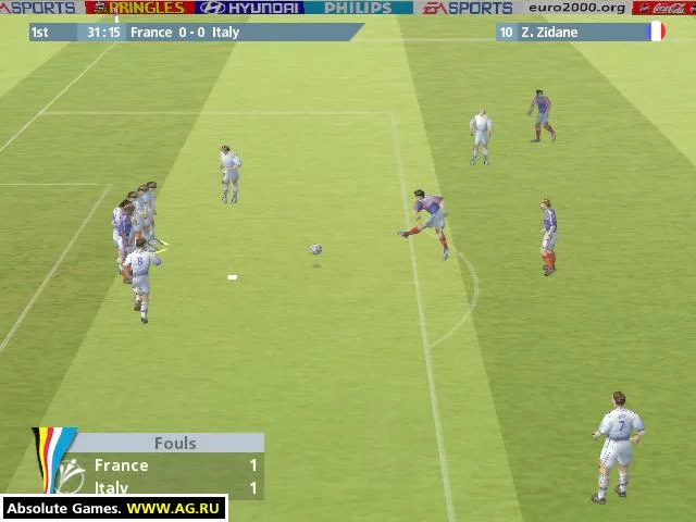 Изображение игры: UEFA Euro 2000