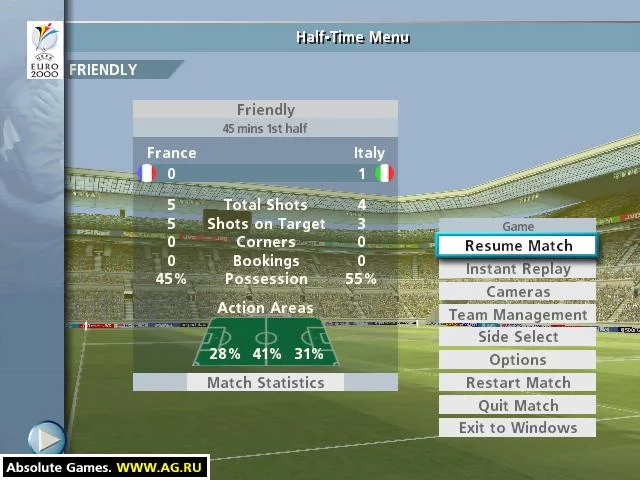 Изображение игры: UEFA Euro 2000