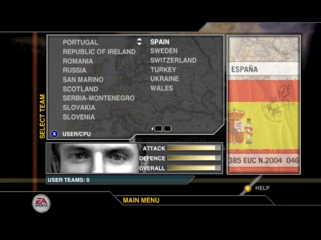 Изображение игры: UEFA Euro 2004