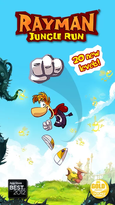 Изображение игры: Rayman Jungle Run