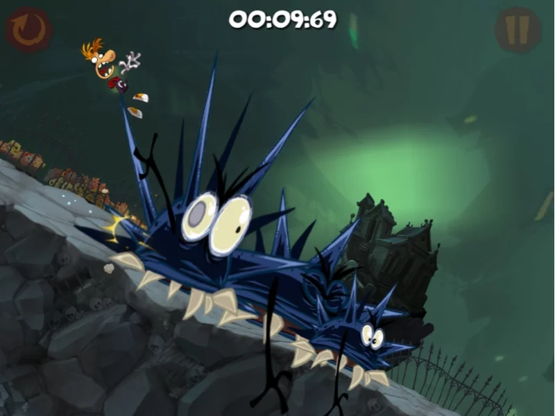 Изображение игры: Rayman Jungle Run