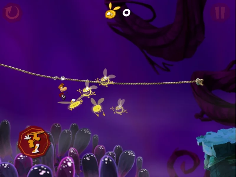 Изображение игры: Rayman Jungle Run