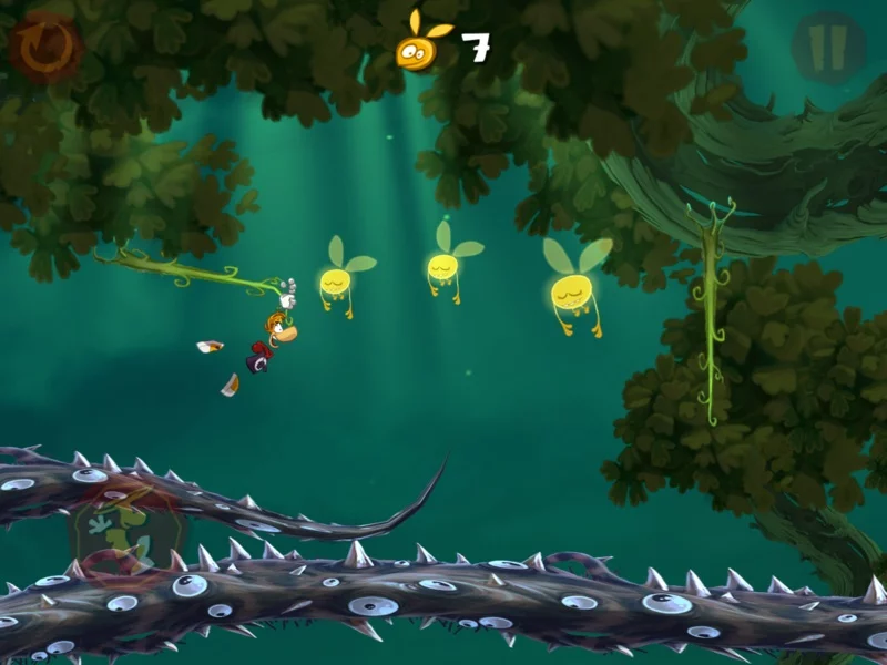 Изображение игры: Rayman Jungle Run