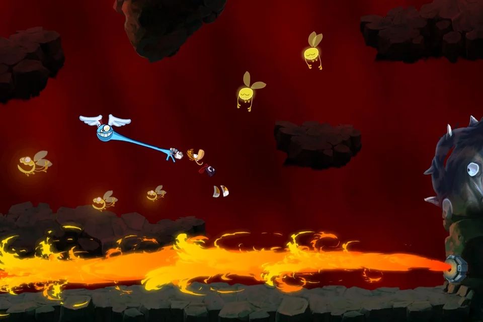Изображение игры: Rayman Jungle Run