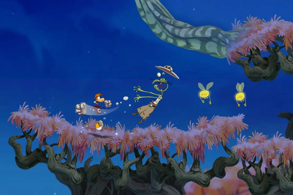 Изображение игры: Rayman Jungle Run