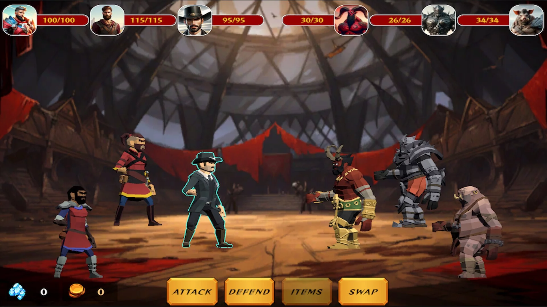 Изображение игры: Chrono Port: Heroes of All Time
