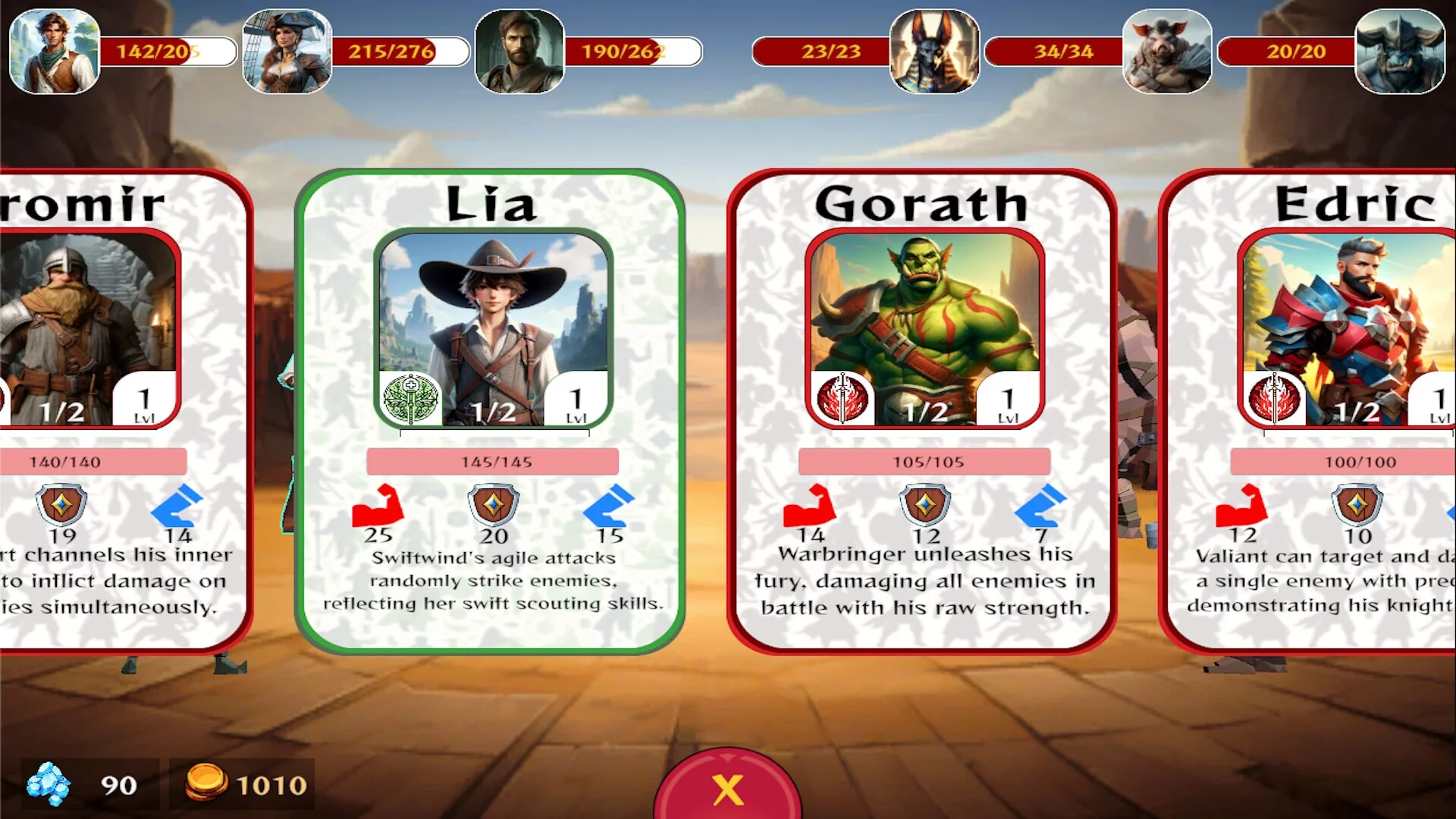 Изображение игры: Chrono Port: Heroes of All Time