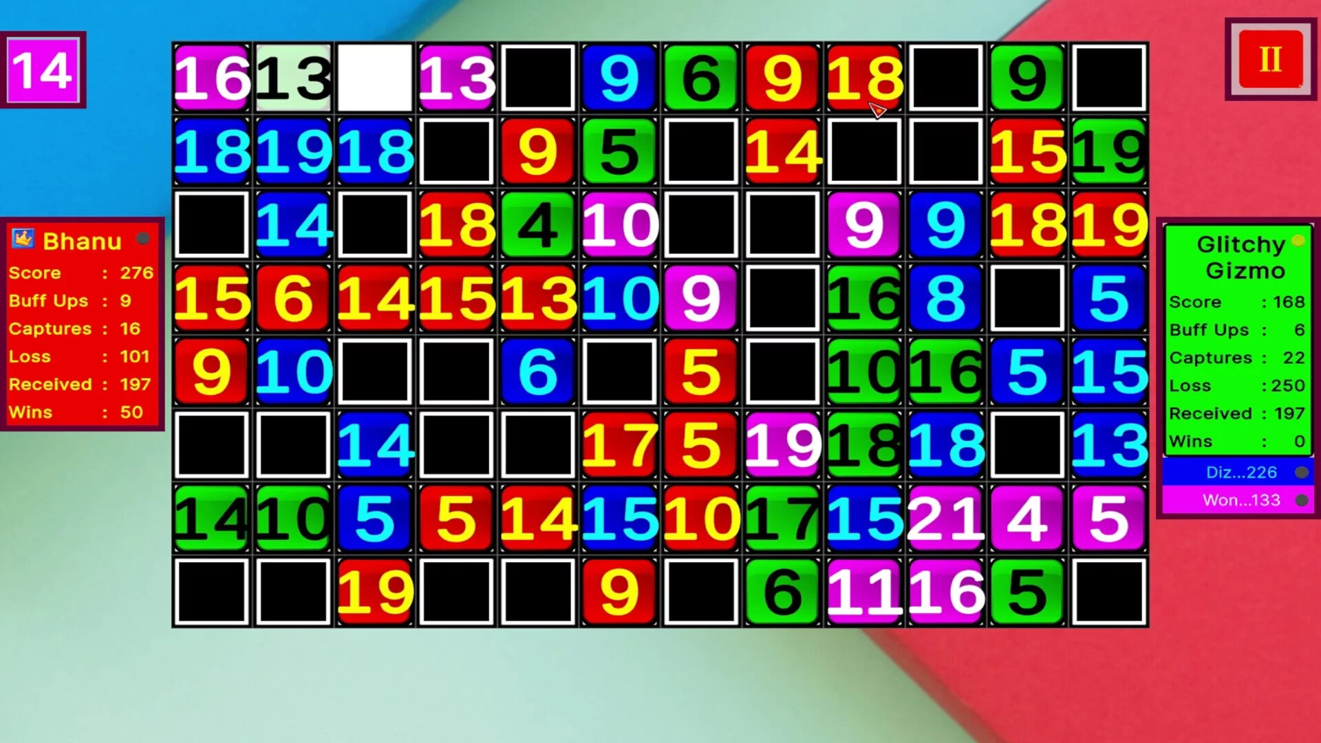 Изображение игры: Squares Proximity