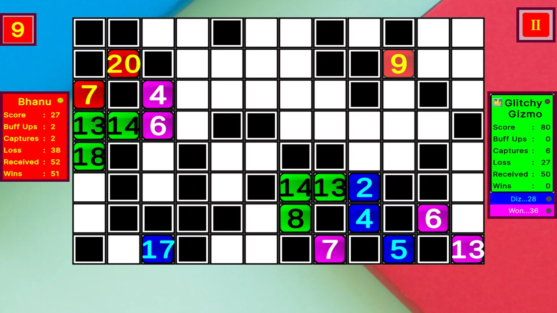 Изображение игры: Squares Proximity