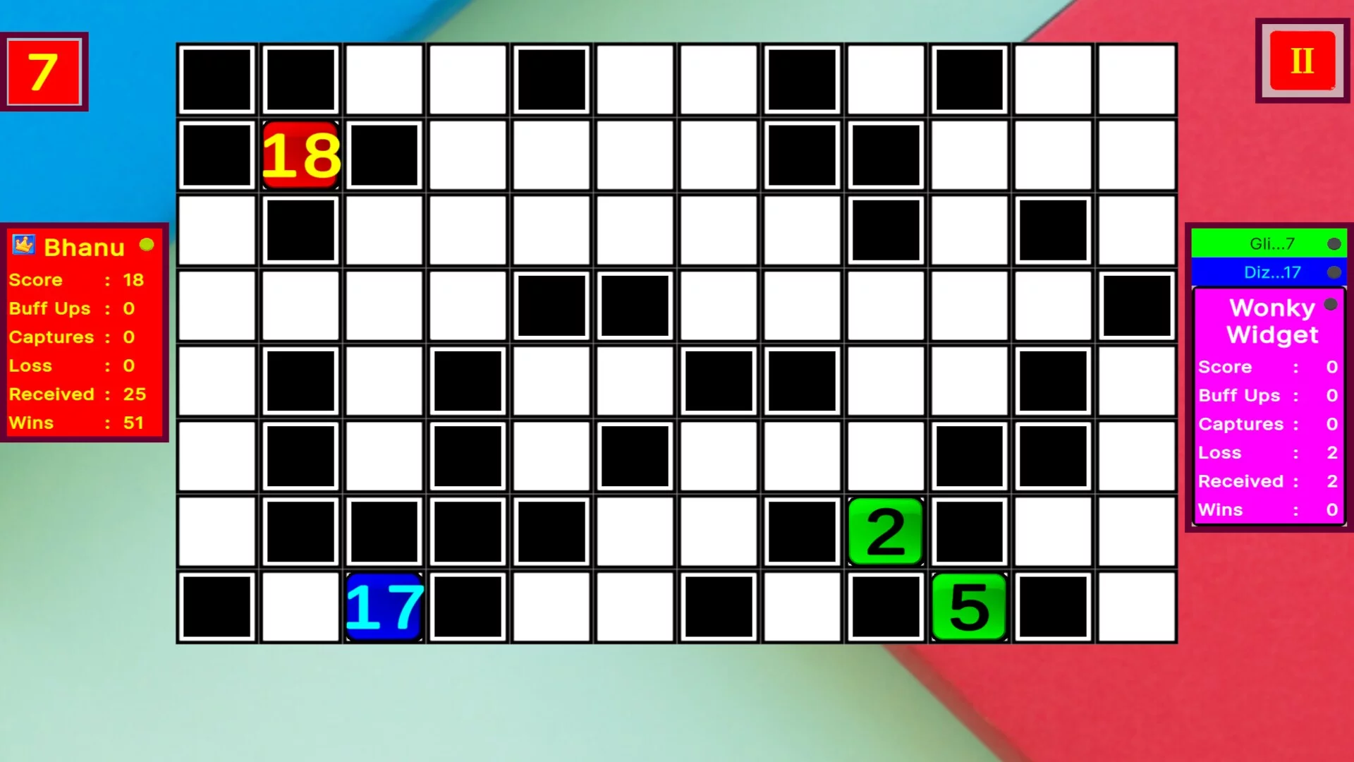 Изображение игры: Squares Proximity