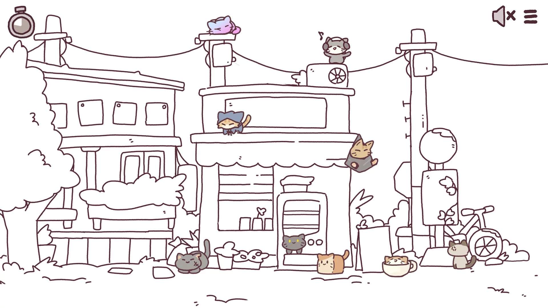 Изображение игры: Just Waiting Cats