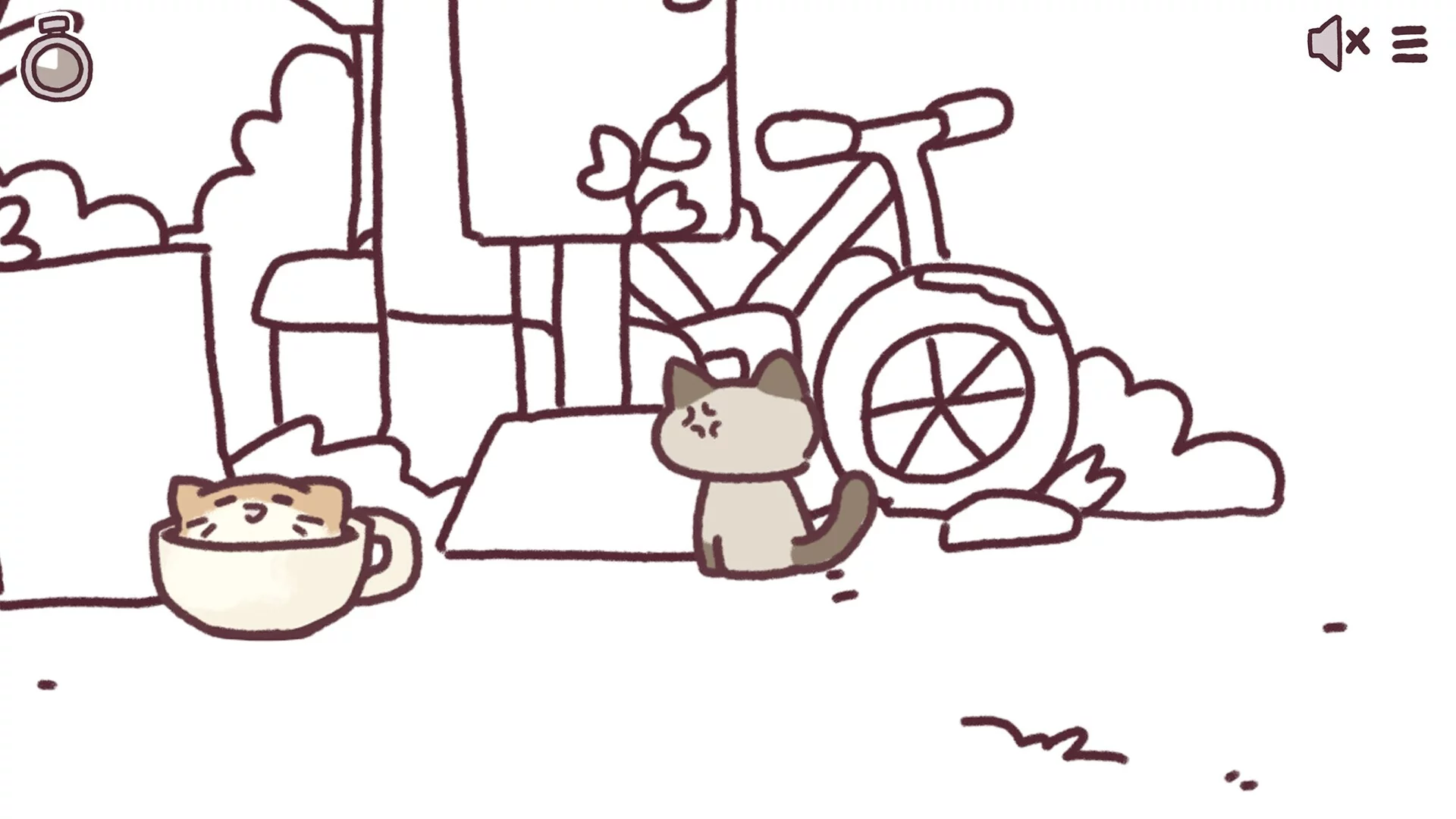 Изображение игры: Just Waiting Cats