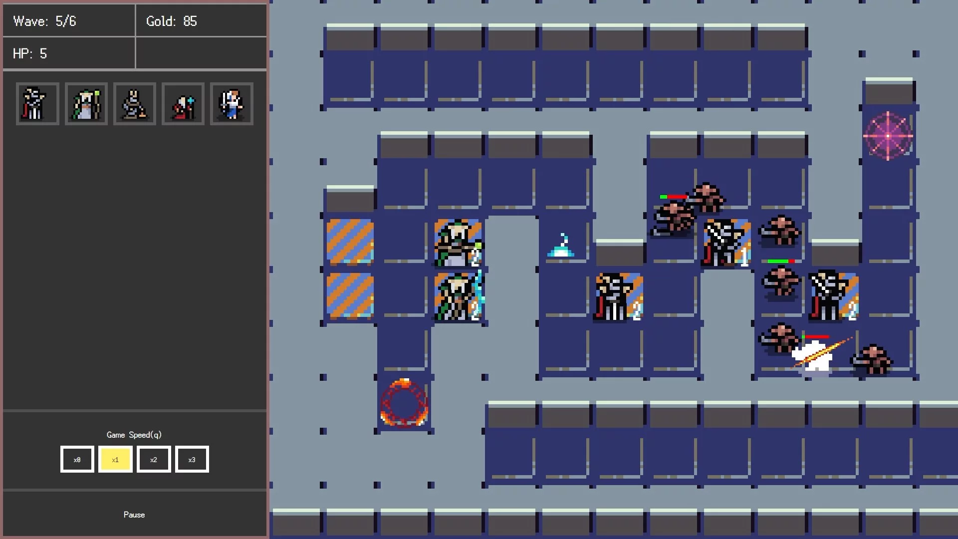Изображение игры: The King of Tower Defense
