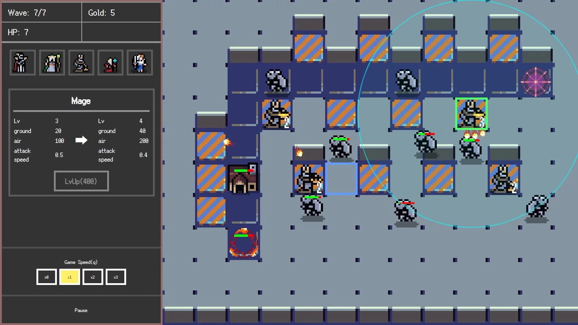 Изображение игры: The King of Tower Defense