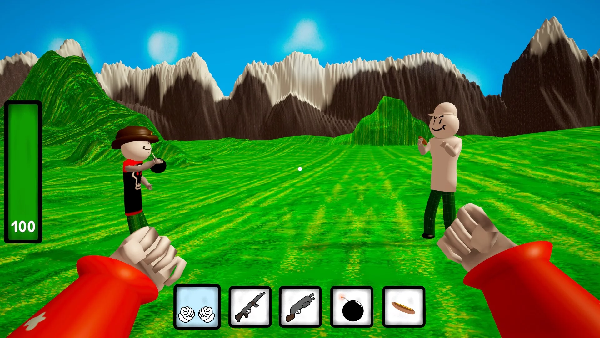 Изображение игры: Toy Town Mayhem