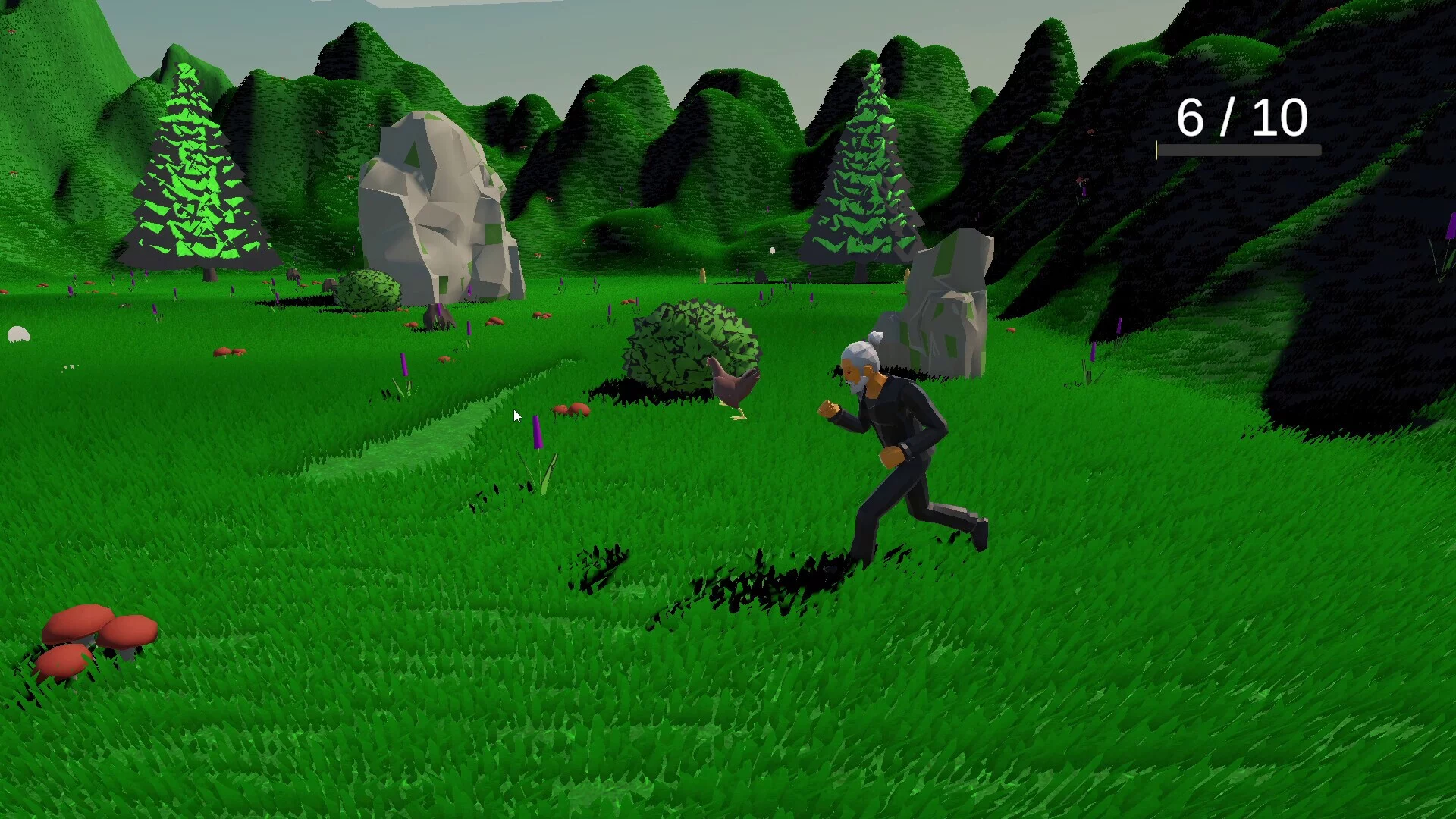 Изображение игры: Run Chicken Run