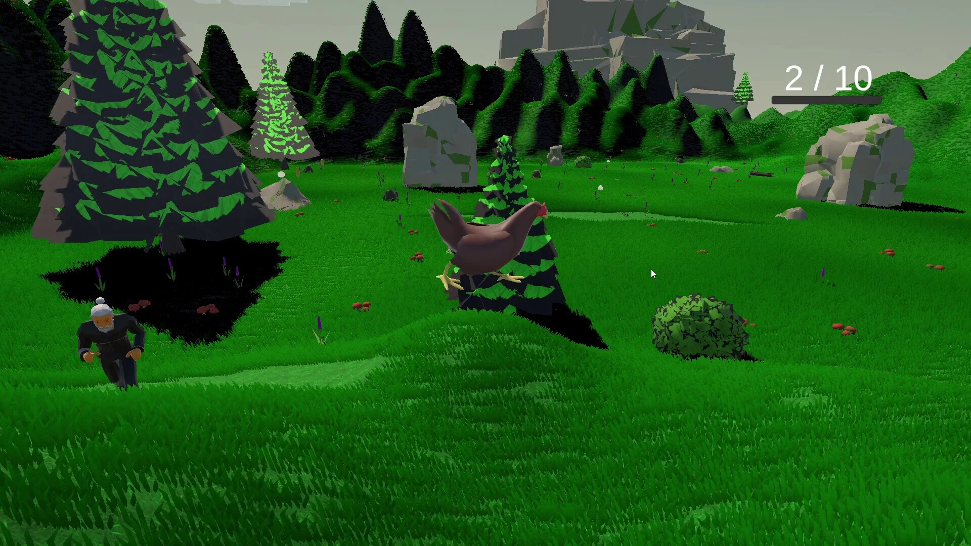 Изображение игры: Run Chicken Run