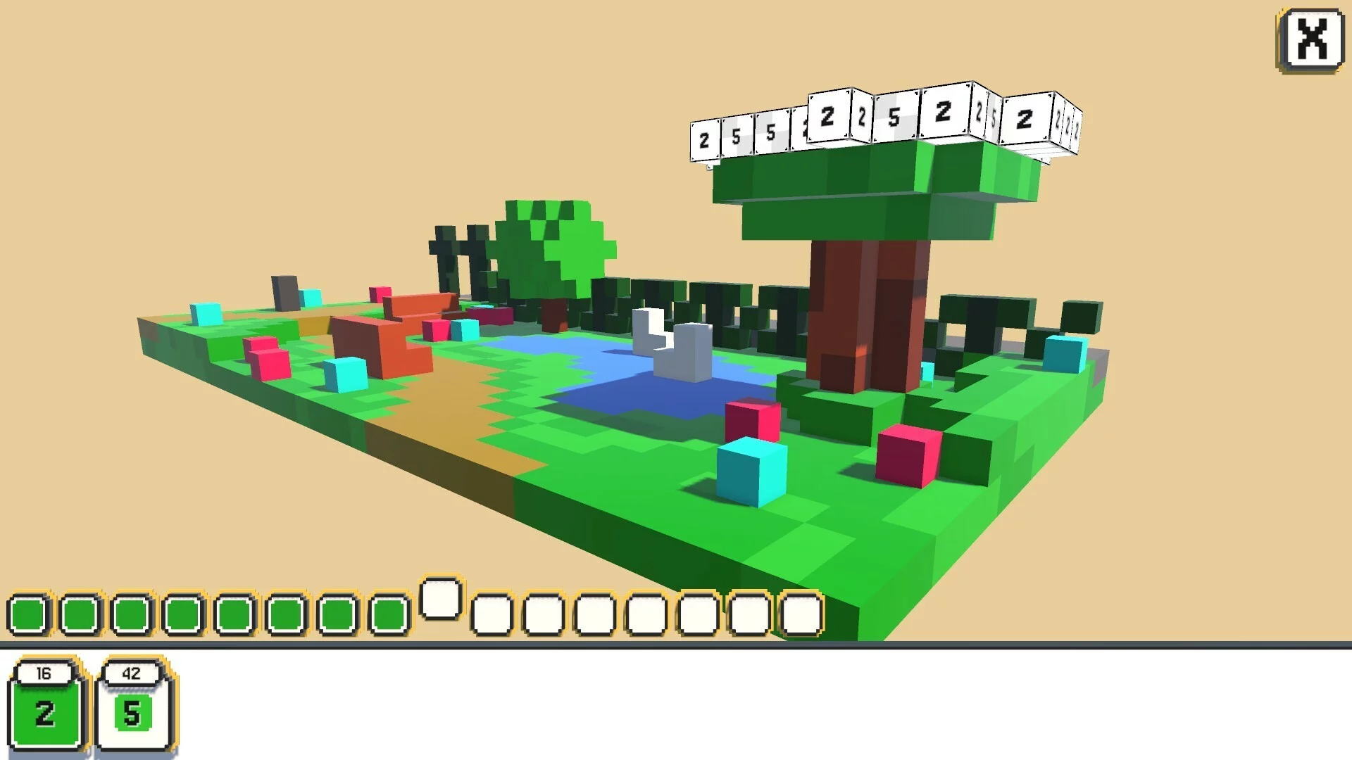 Изображение игры: Coloring Voxels