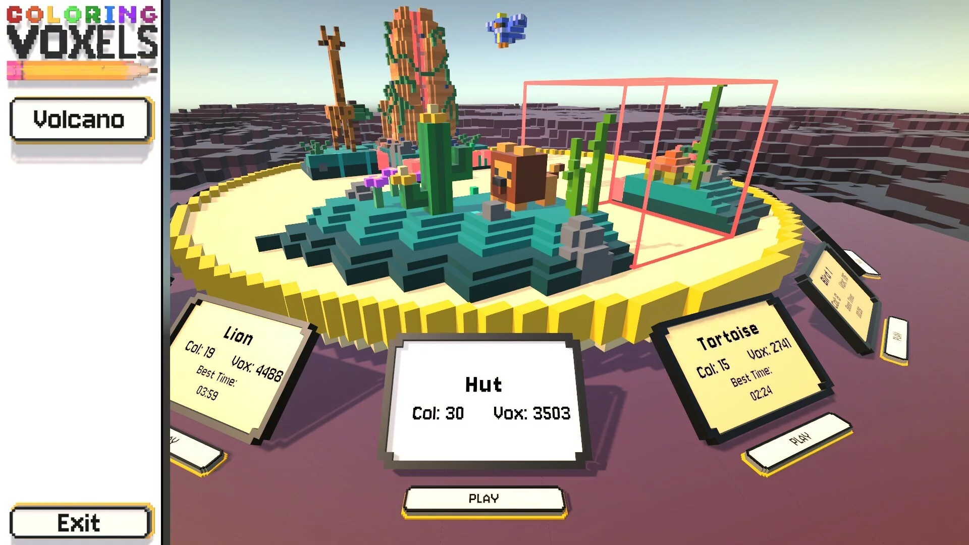 Изображение игры: Coloring Voxels