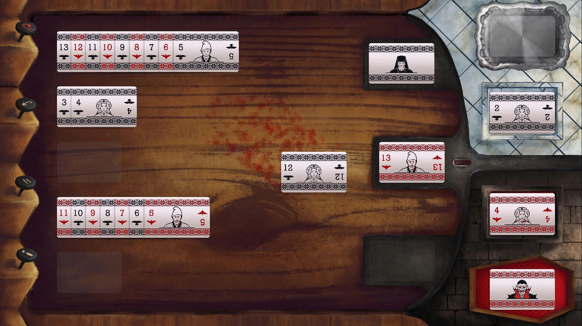 Изображение игры: Fangs & Faith Solitaire