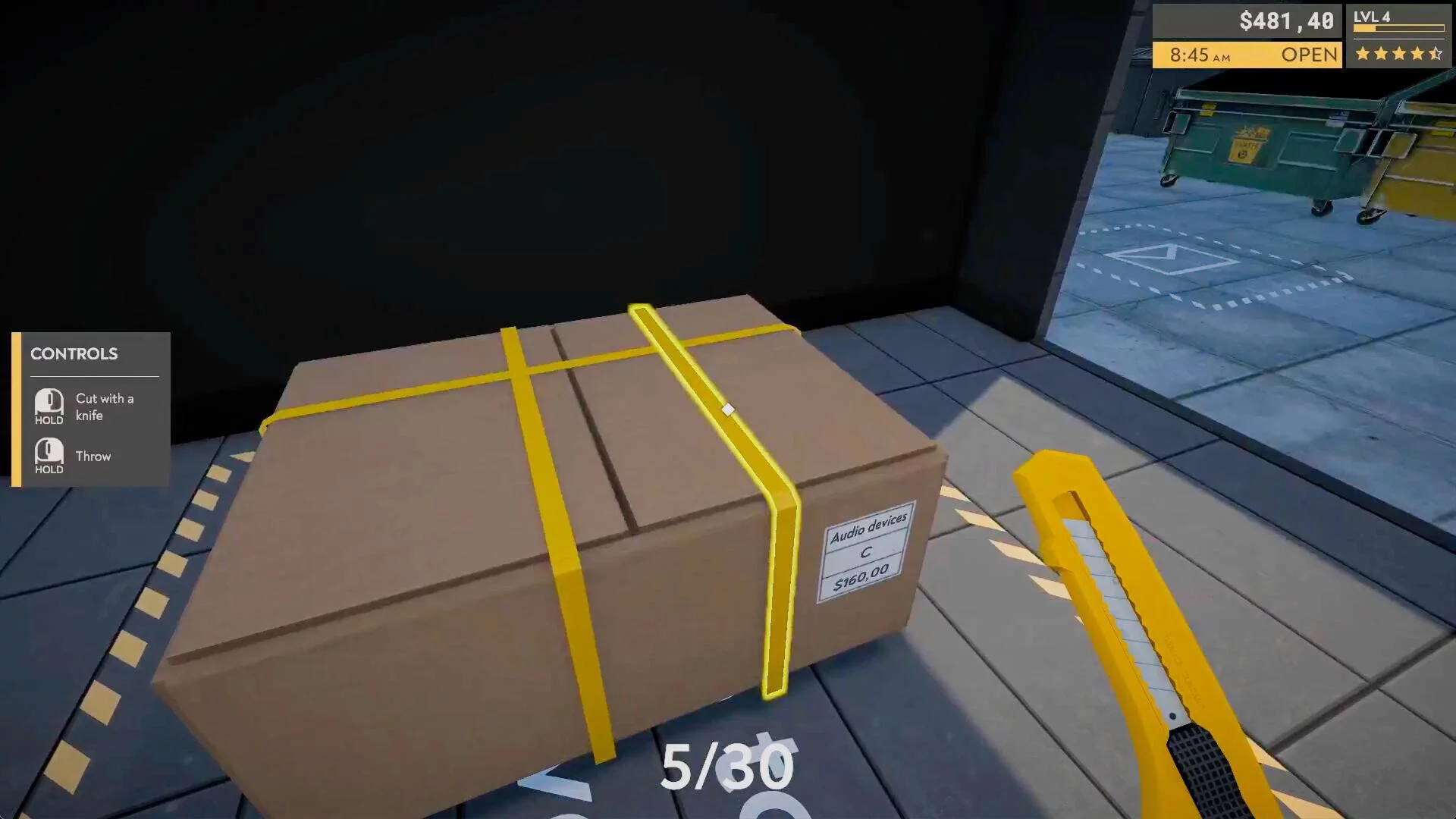 Изображение игры: Returns Outlet Simulator