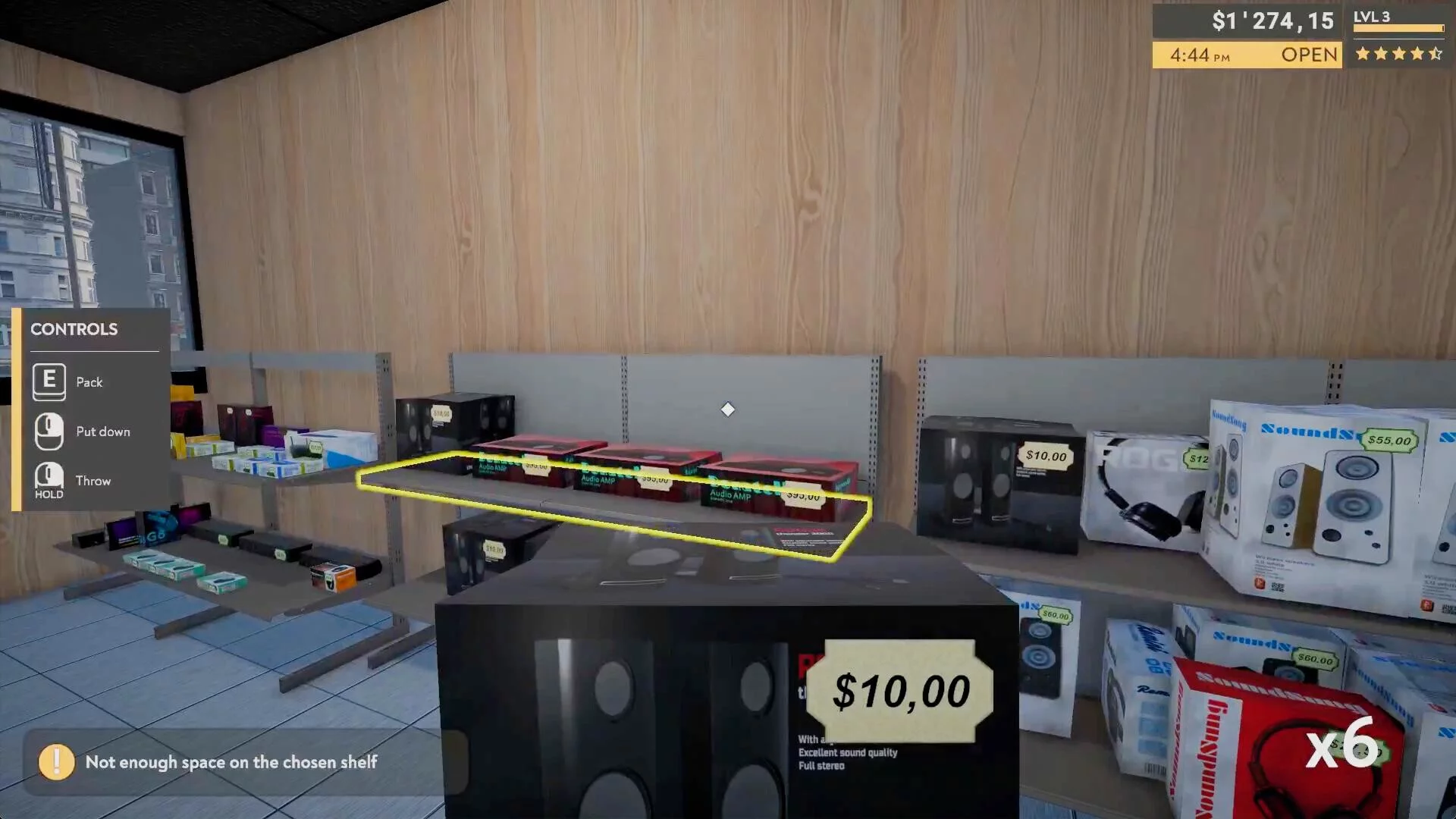 Изображение игры: Returns Outlet Simulator