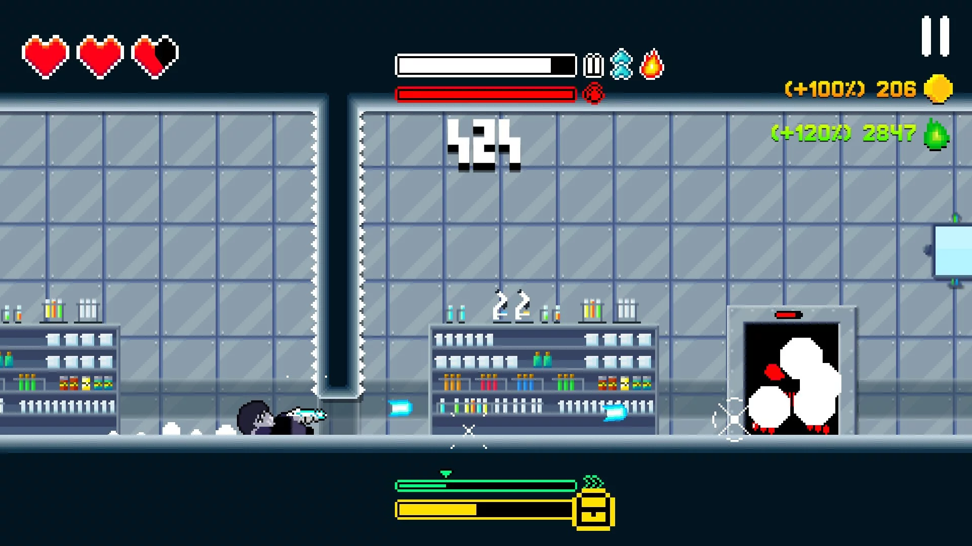 Изображение игры: Hallway Gunners