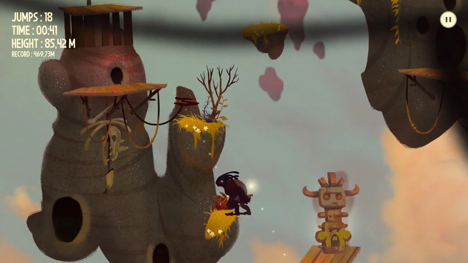 Изображение игры: Caveman Jump Jump