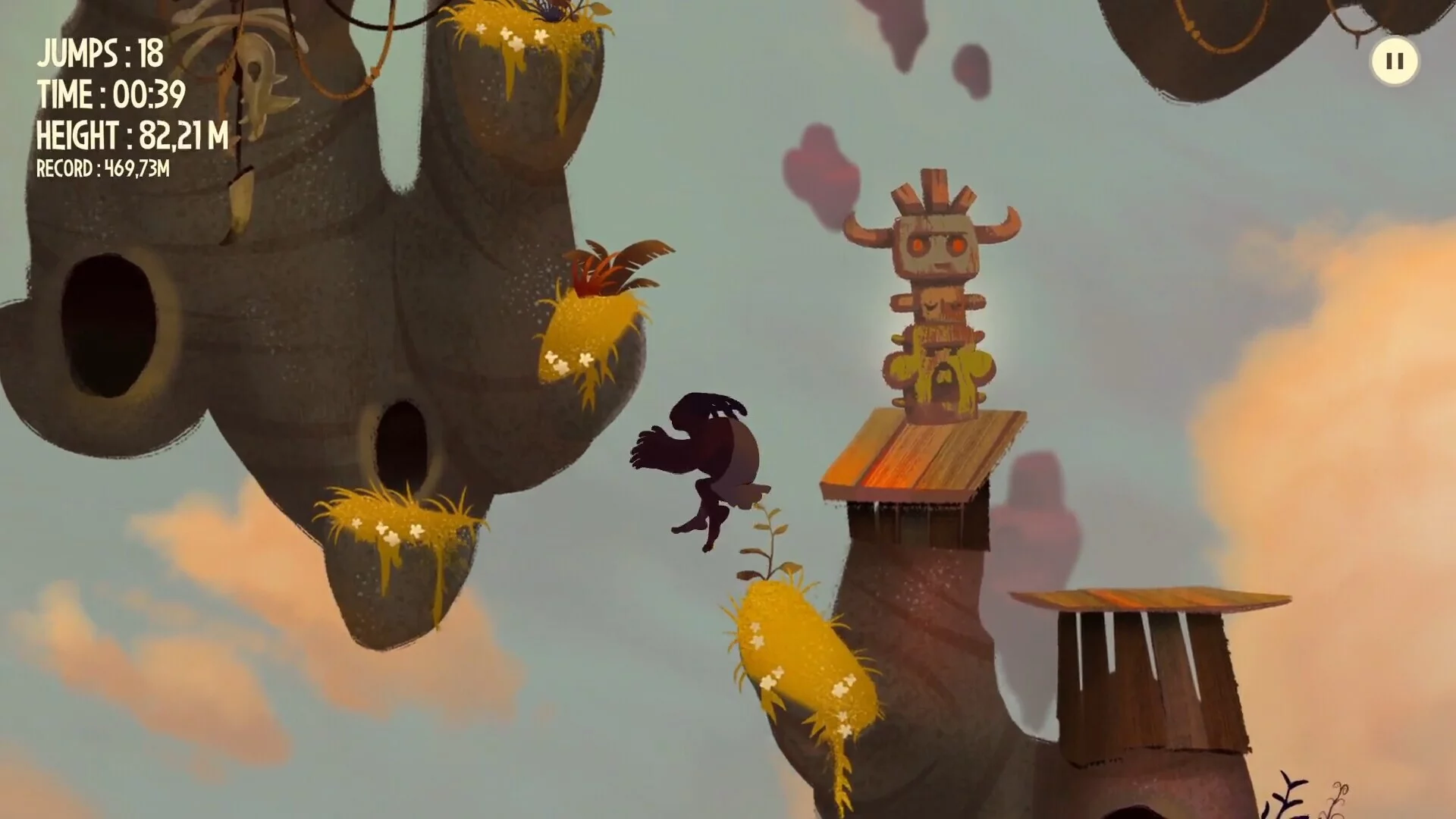 Изображение игры: Caveman Jump Jump