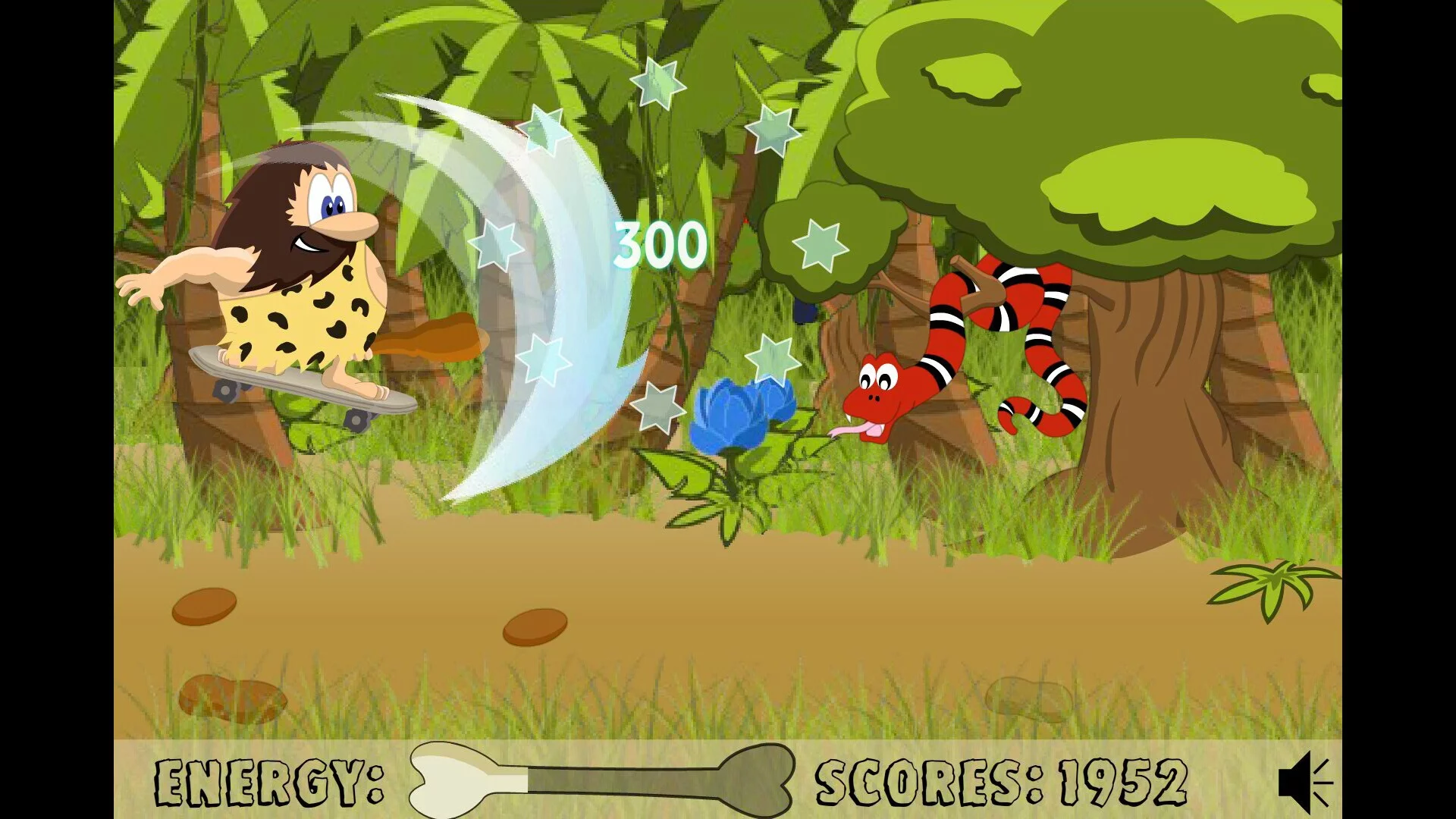 Изображение игры: Prehistoric Skater