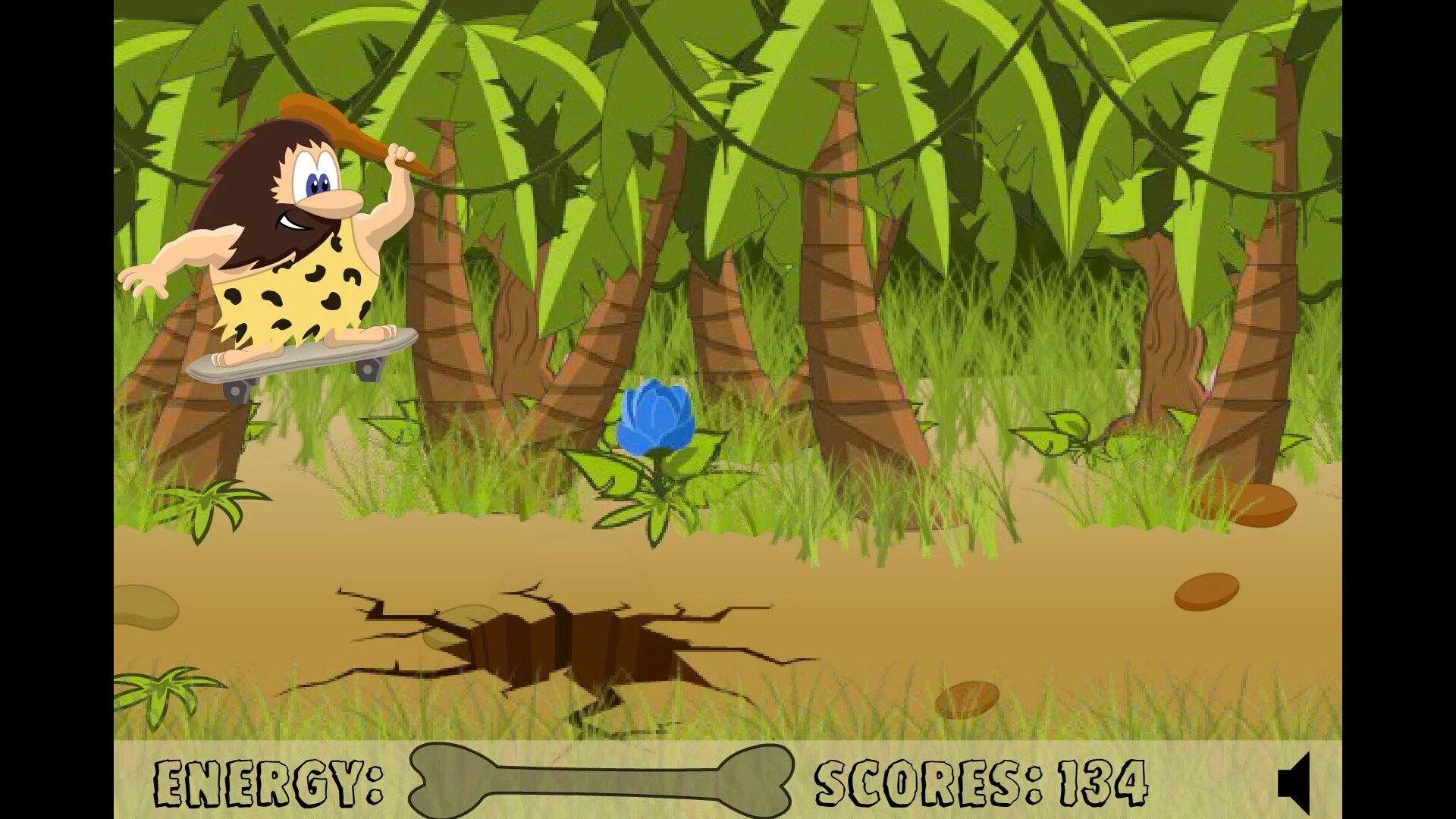 Изображение игры: Prehistoric Skater