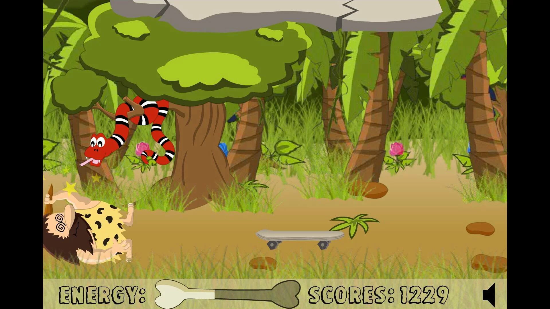 Изображение игры: Prehistoric Skater