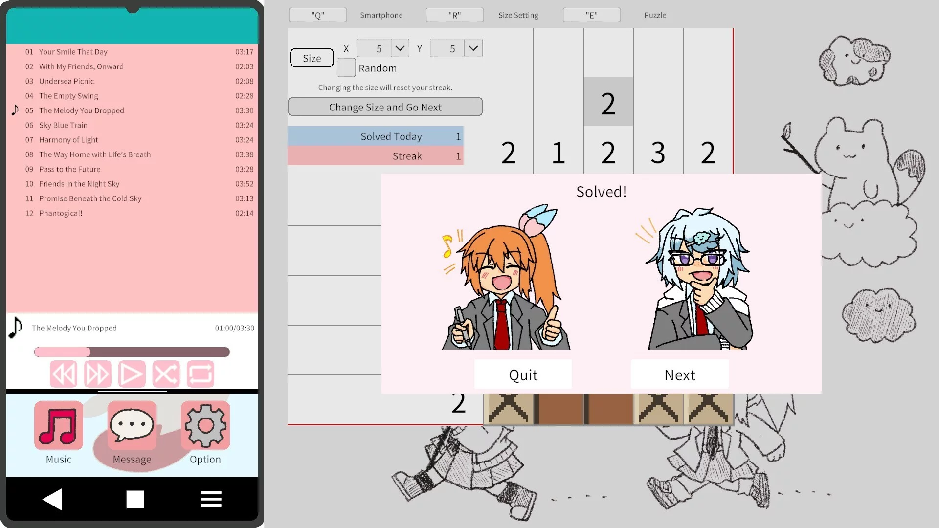 Изображение игры: I Wanna Play That Picture Puzzle with Numbers All Day!