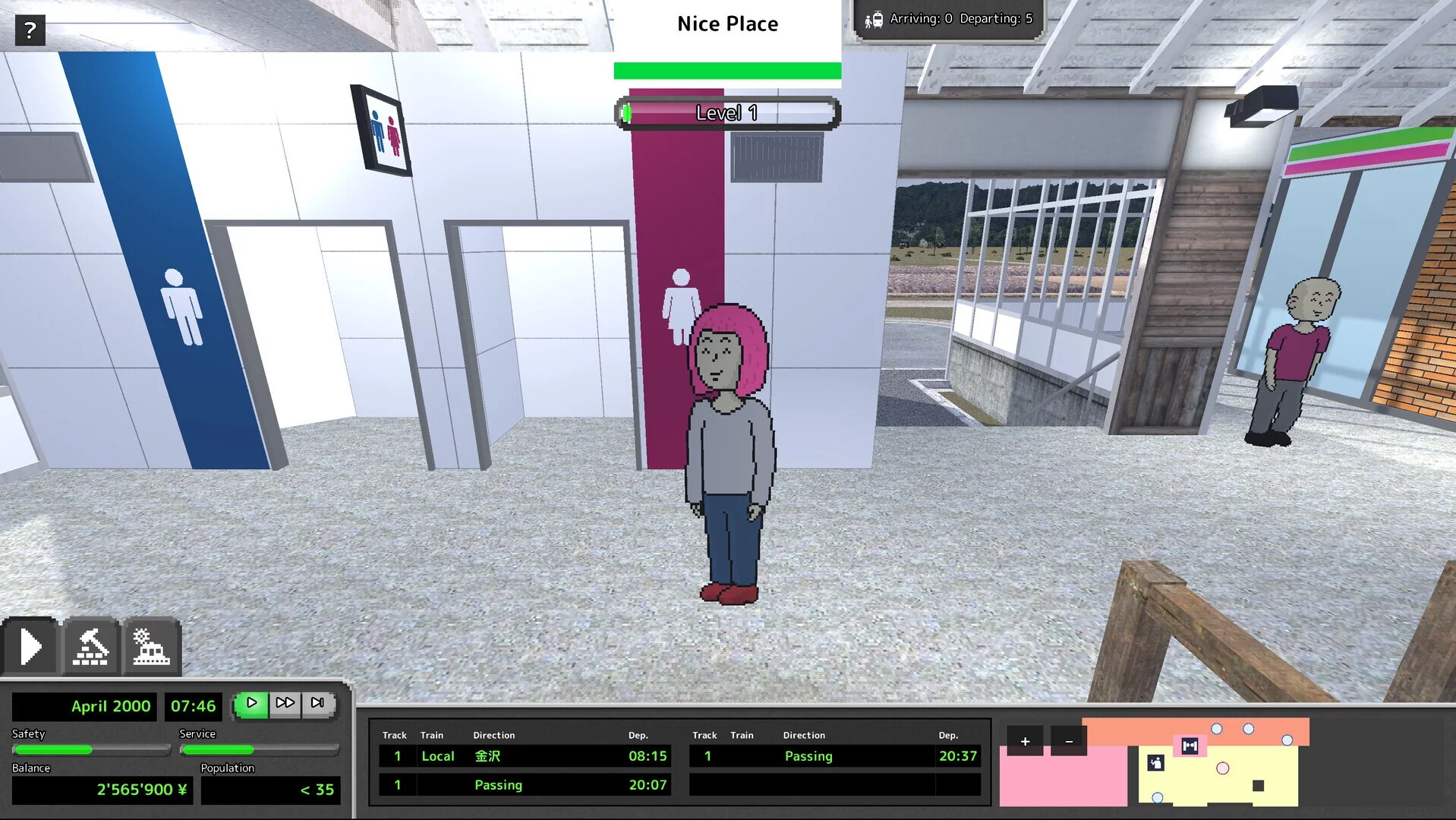 Изображение игры: Station Master RPG