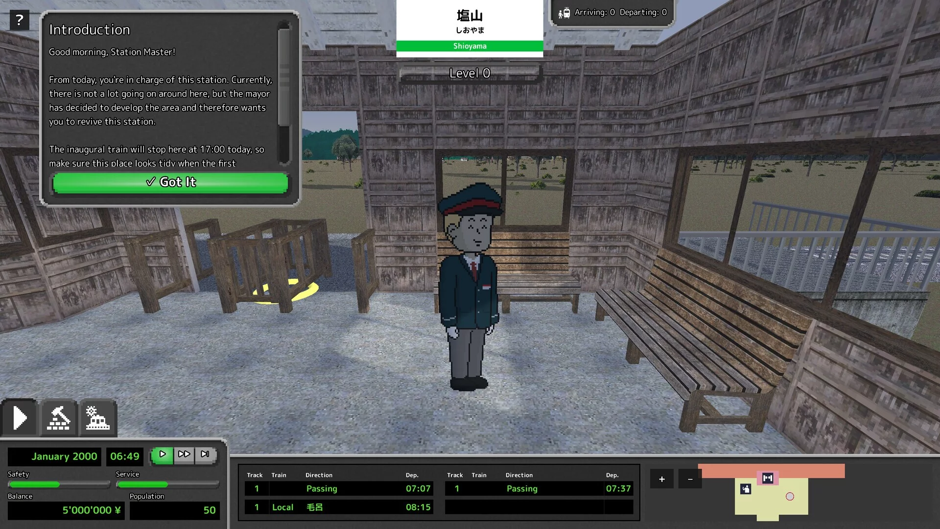 Изображение игры: Station Master RPG