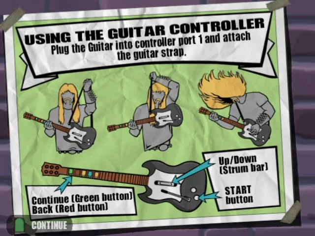 Изображение игры: Guitar Hero