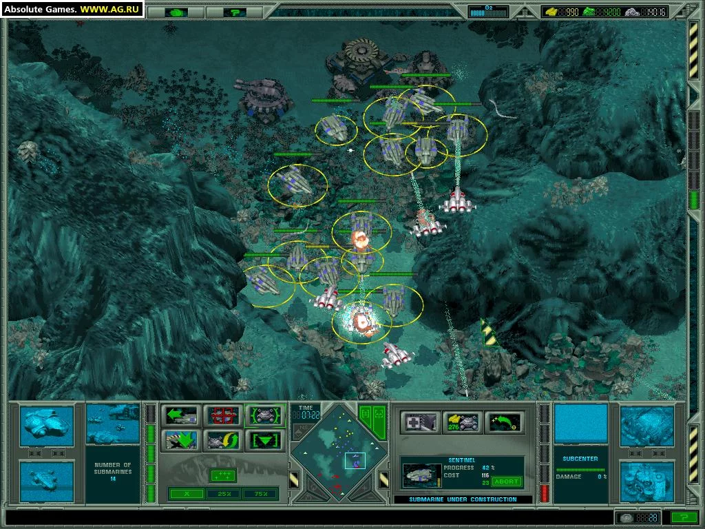 Изображение игры: Submarine Titans