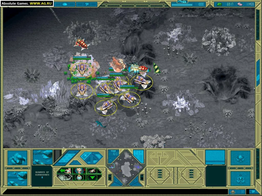 Изображение игры: Submarine Titans