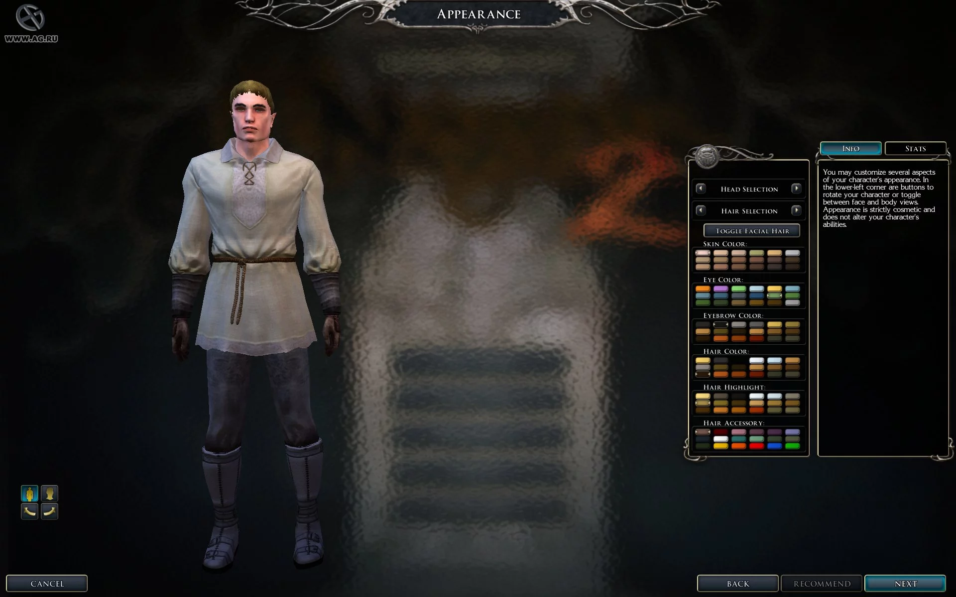 Изображение игры: Neverwinter Nights 2