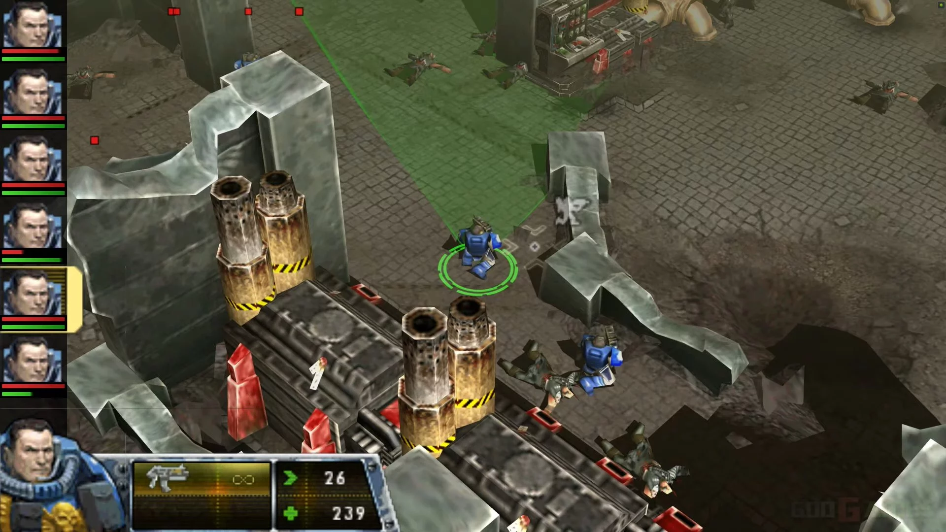 Изображение игры: Warhammer 40,000: Squad Command