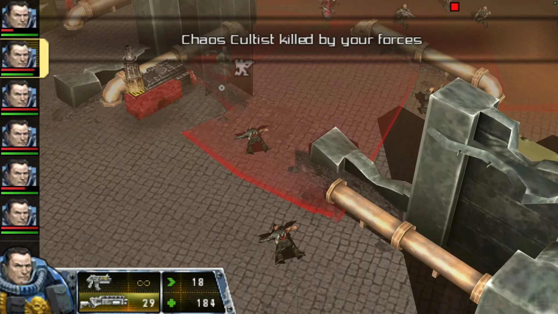 Изображение игры: Warhammer 40,000: Squad Command
