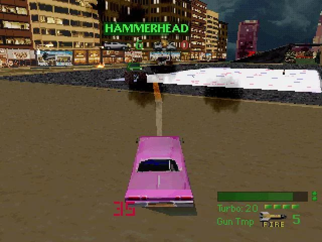 Изображение игры: Twisted Metal (1995)