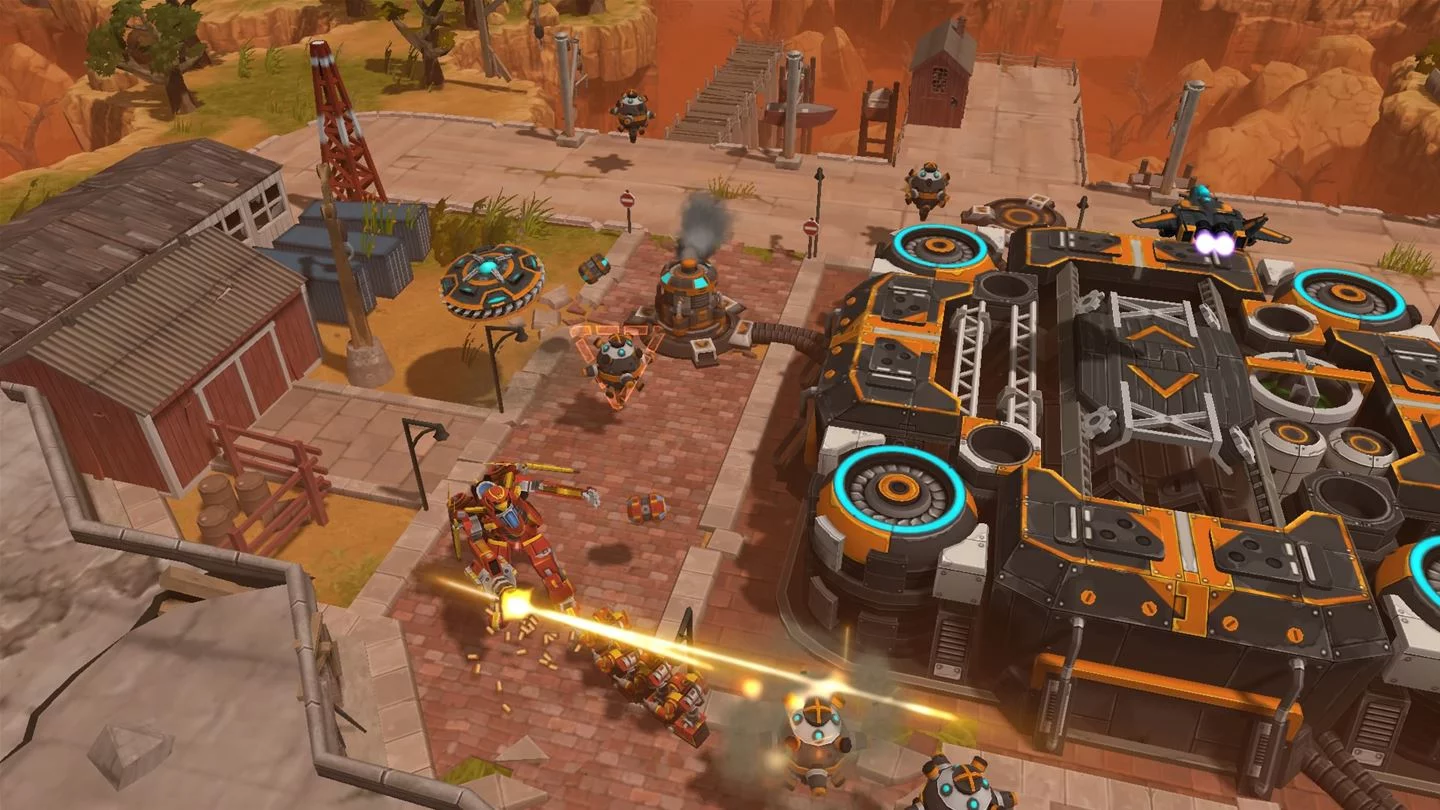 Изображение игры: AirMech Arena