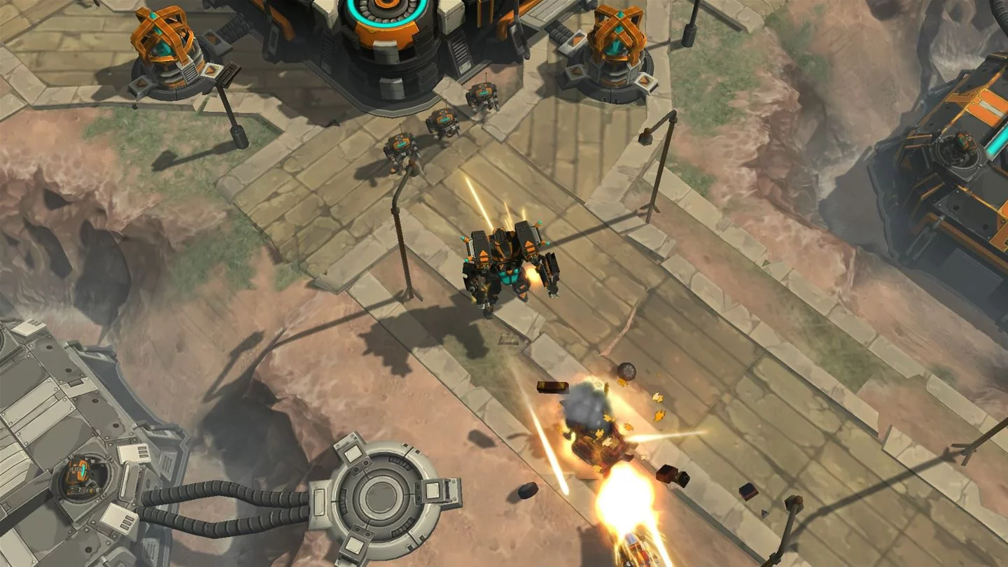 Изображение игры: AirMech Arena