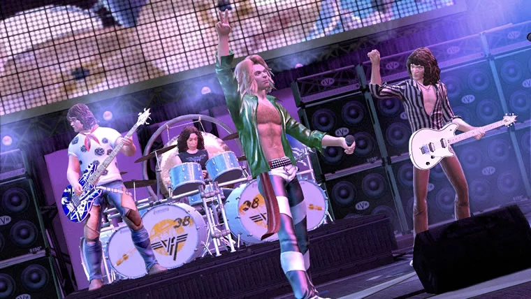 Изображение игры: Guitar Hero: Van Halen